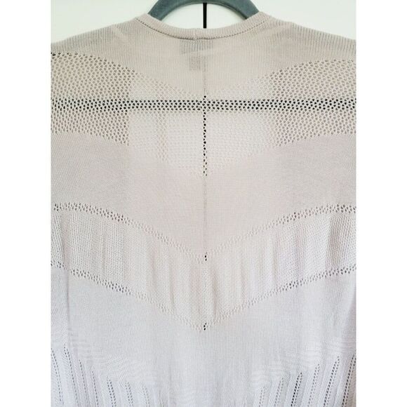 Torrid 2 Tan Taupe Open Front  Knit Drapey Cardigan Size 2X Open Knit Tan - Picture 9 of 10
